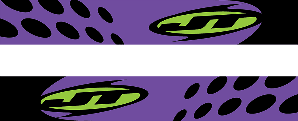 JT Woven Strap - Purple Lime