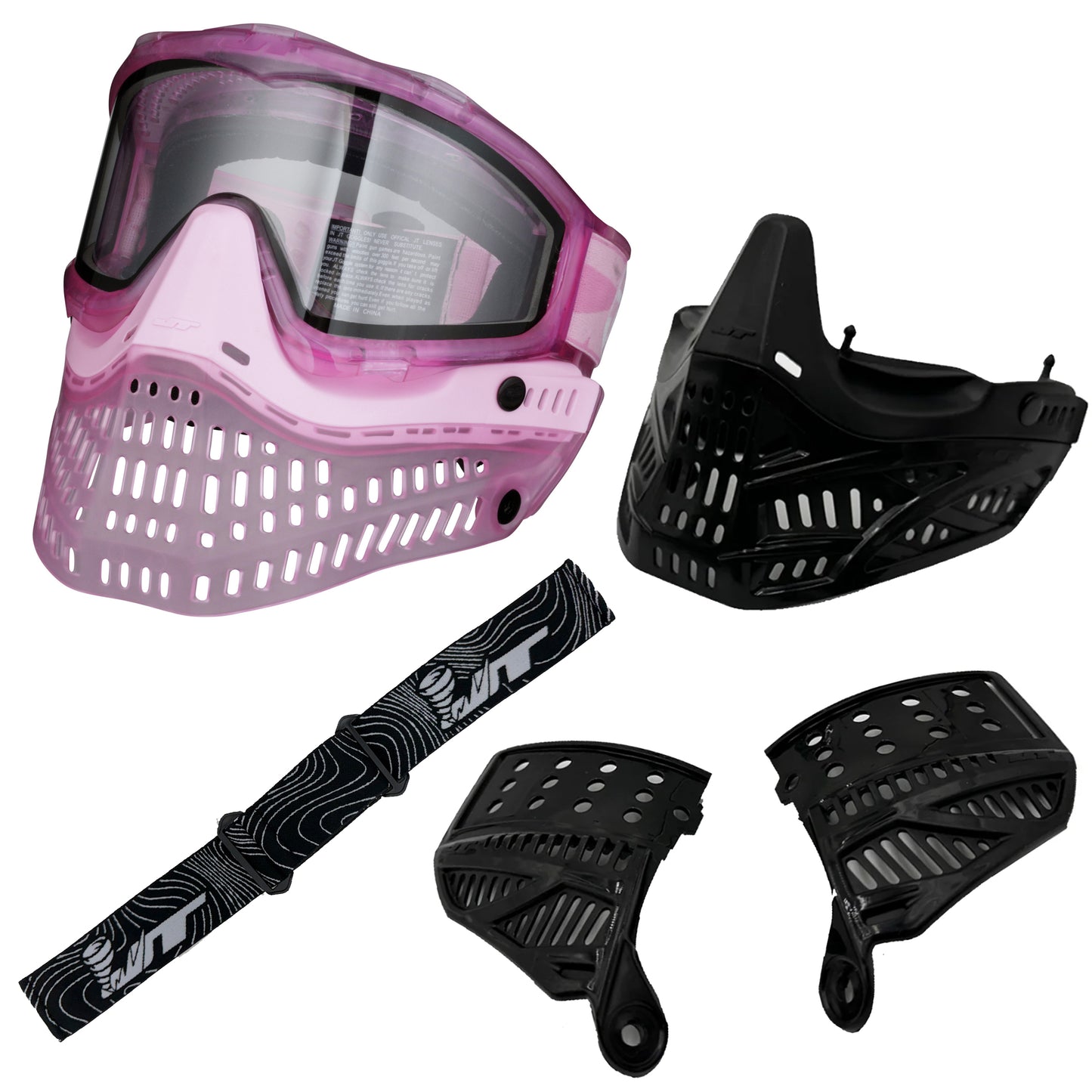 JT Paintball Goggle Proflex SE - ICE Series - Opal + Bonus OG Black REVO2 Kit & TWSTR Strap
