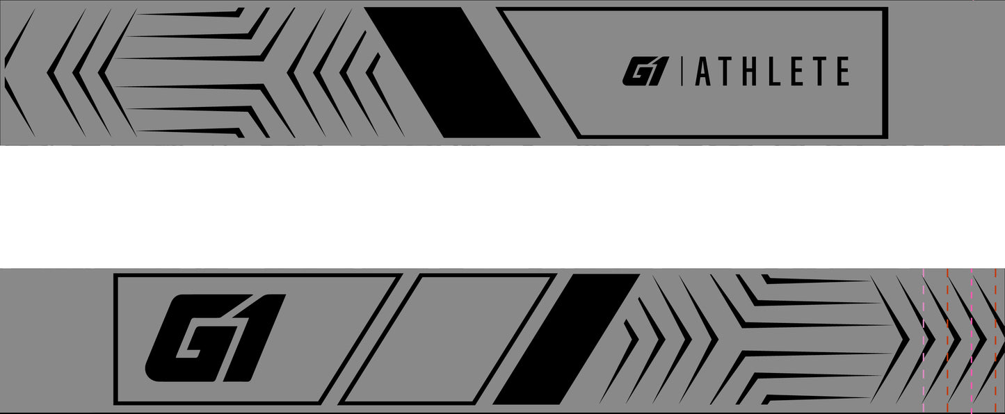 G1 Woven Strap - Block Strap Grey/Black