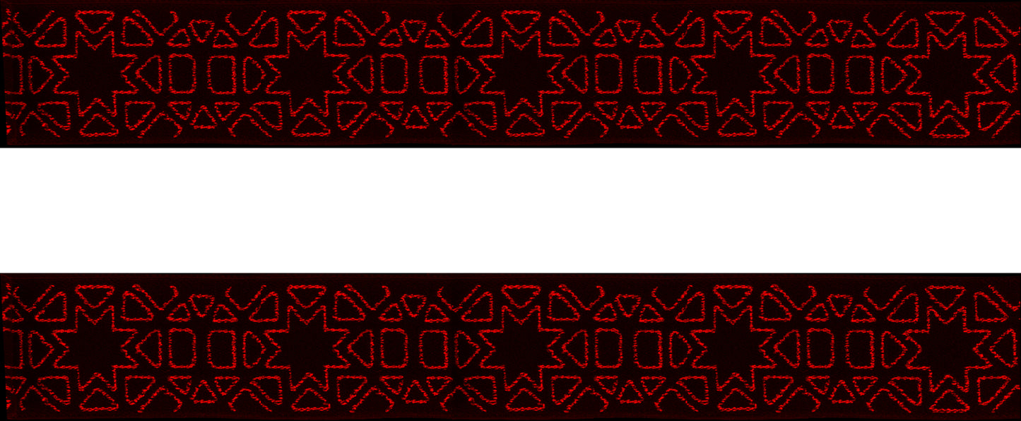 Hormesis Woven Strap - Red Stars