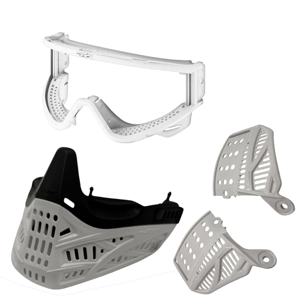 JT REVO2 - OG White Skirt/Ear + White Thin Combo