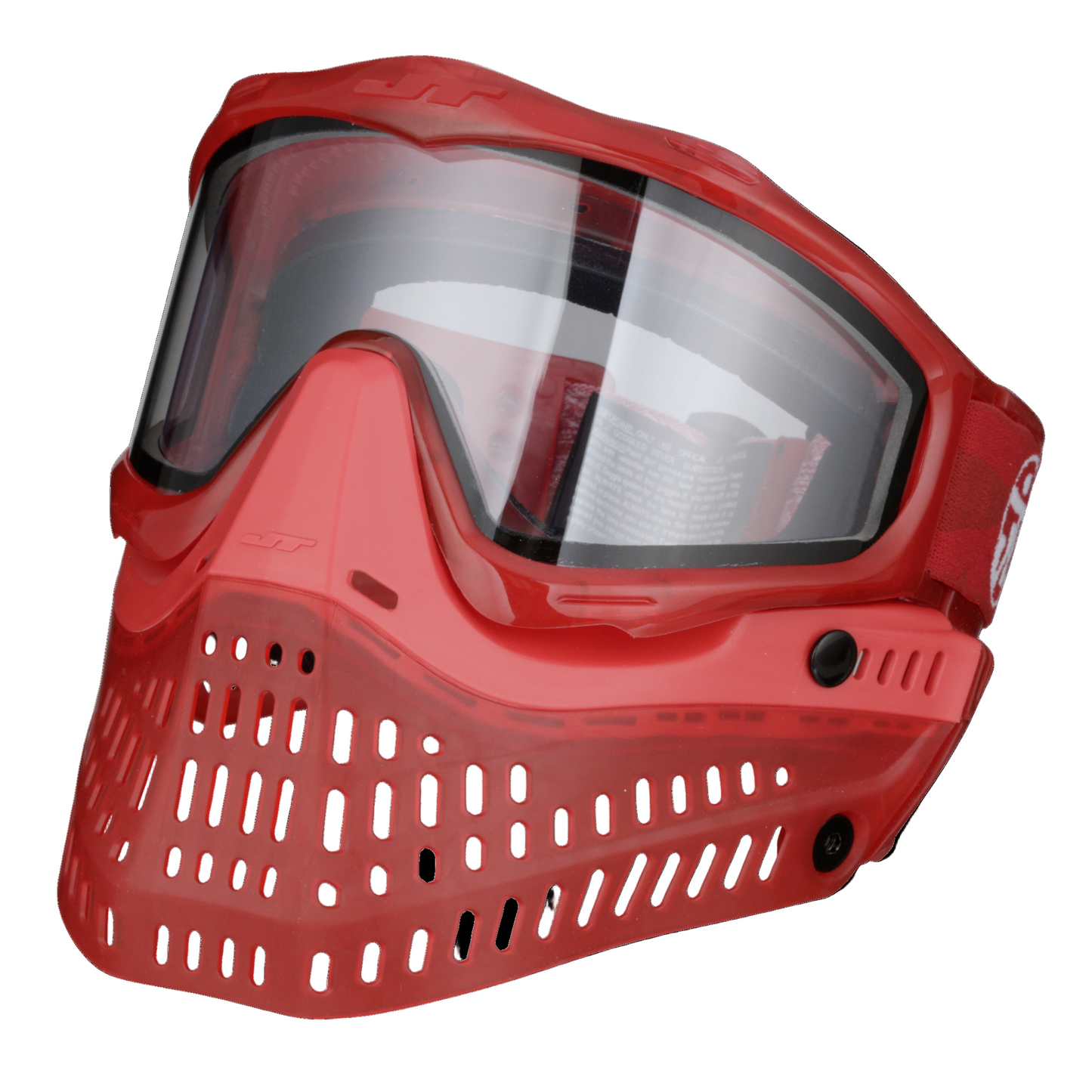 JT Paintball Goggle Proflex SE - ICE Series - Ruby + Bonus RANDOM Clear or Smoke REVO2 Kit