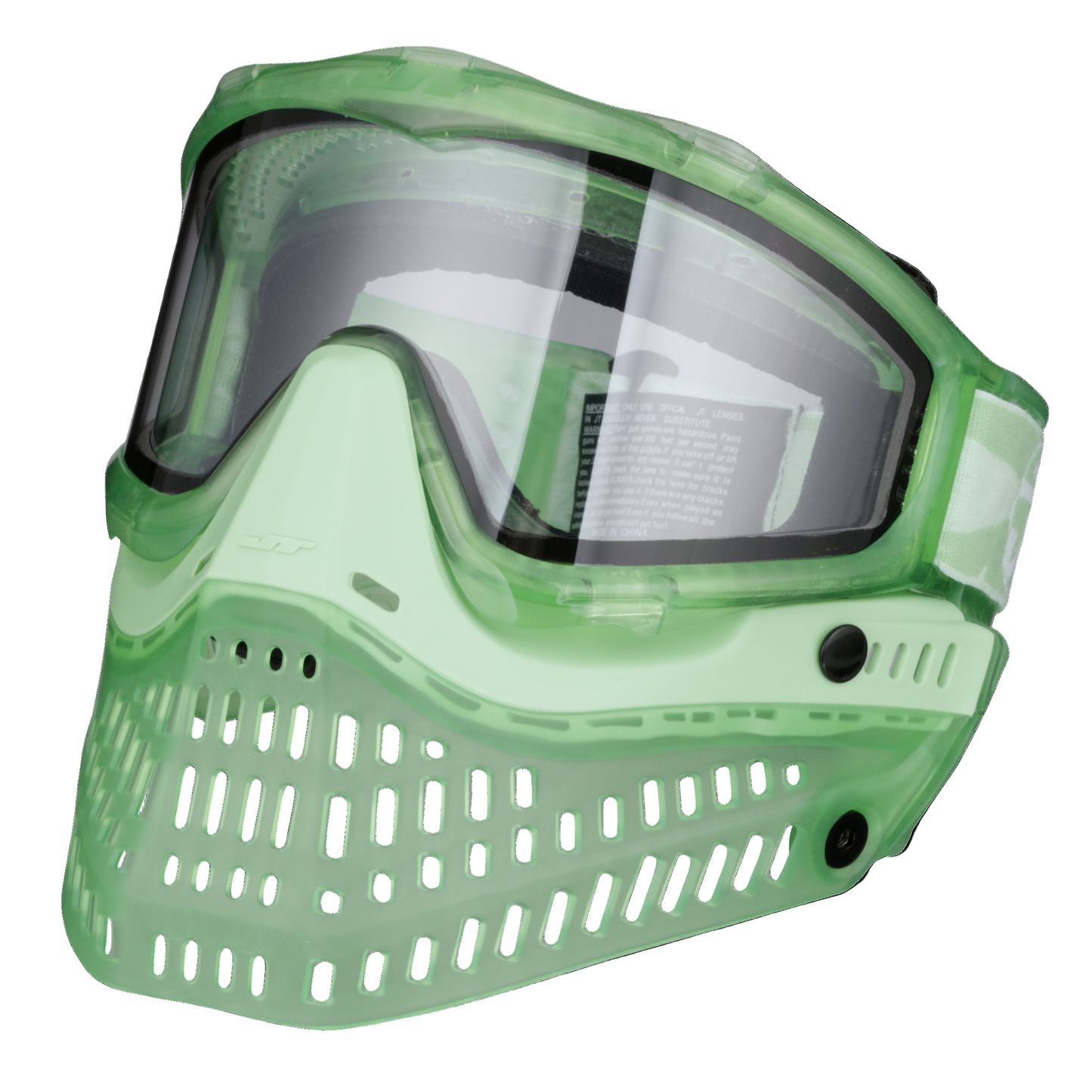 JT Paintball Goggle Proflex SE - ICE Series - Peridot + Bonus RANDOM Clear or Smoke REVO2 Kit