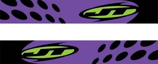 JT Woven Strap - Purple Lime