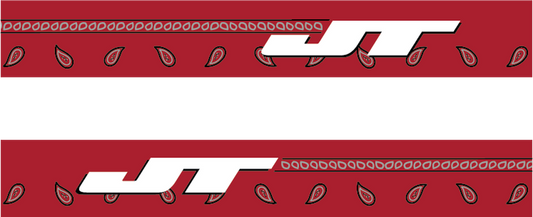 JT Woven Strap - Red Bandana