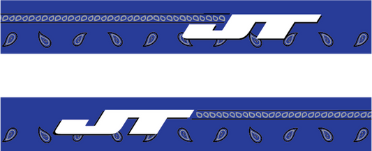 JT Woven Strap - Blue Bandana