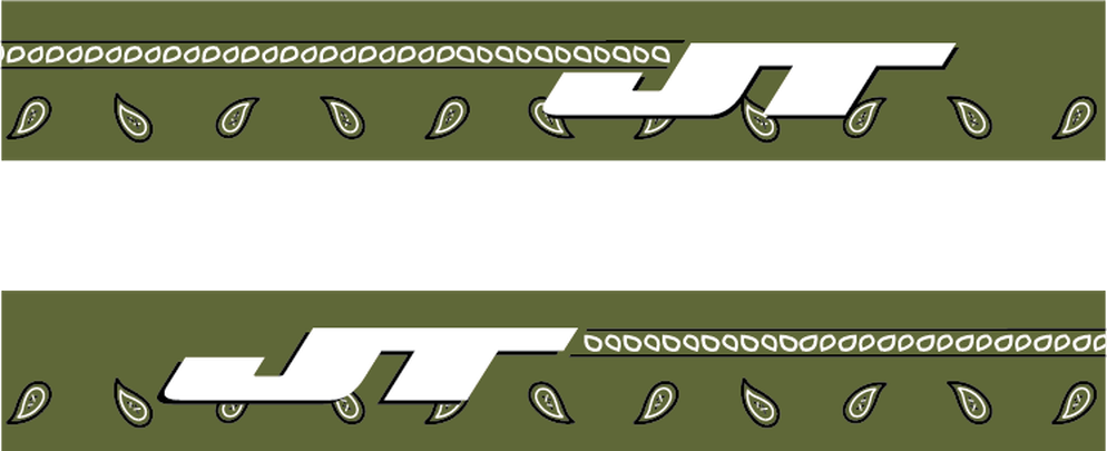 JT Woven Strap - Olive Bandana