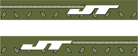 JT Woven Strap - Olive Bandana