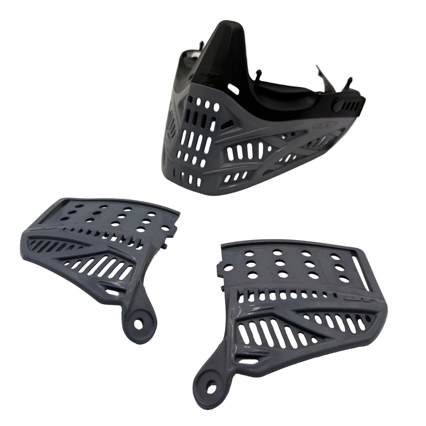 JT REVO2 - Black/Steel Grey Skirt/Ear Kit