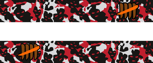 EOTS Woven Strap - Gang Camo Red (Autumn Hash)