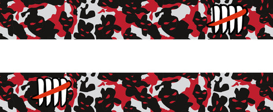 EOTS Woven Strap - Gang Camo Red (Classic Hash)
