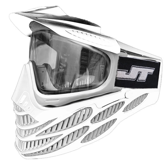 NUOVO JT Clear Flex 8 – Maschera Paintball Trasparente Alti Colpi, Visione Perfetta