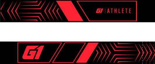 G1 Woven Strap - Block Strap Black/Red