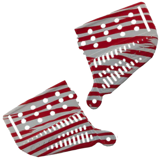 JT Proflex Ears - Red/White Stripes LE