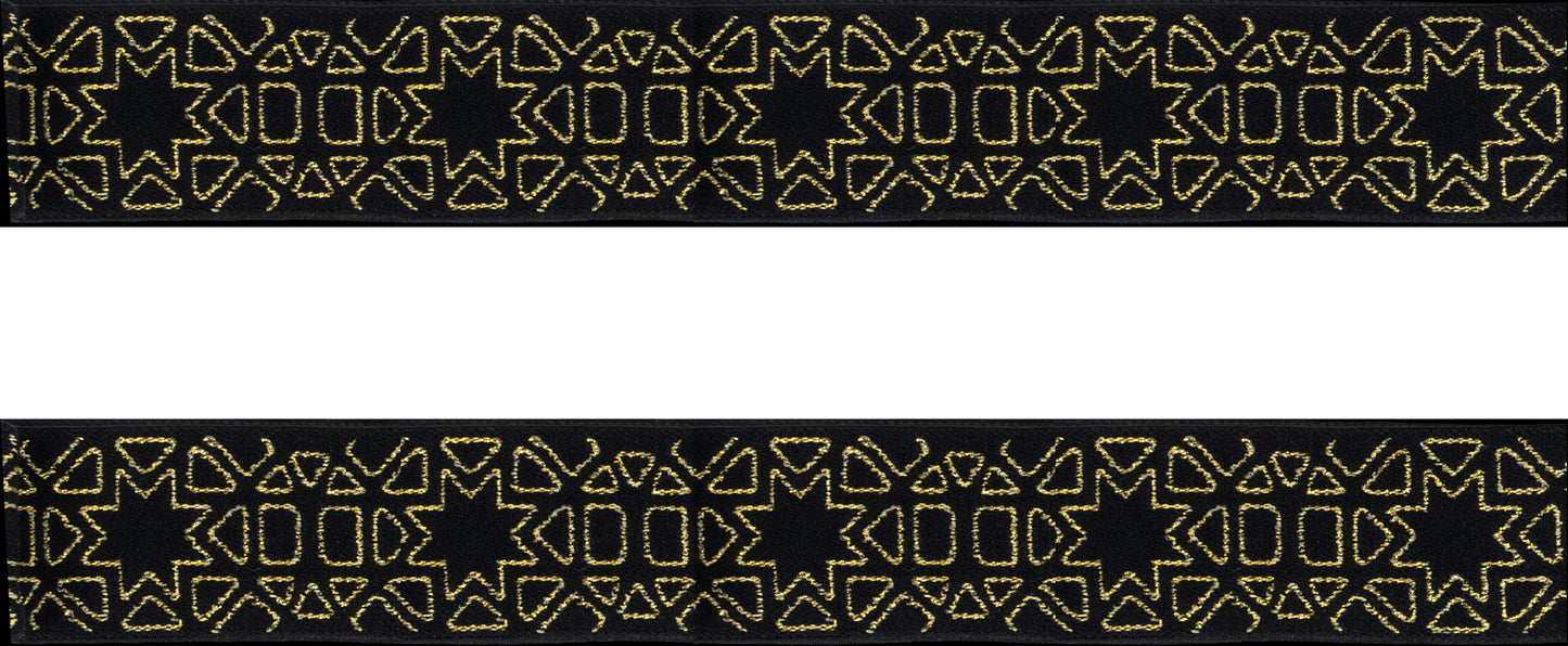 Hormesis Woven Strap - Gold Stars