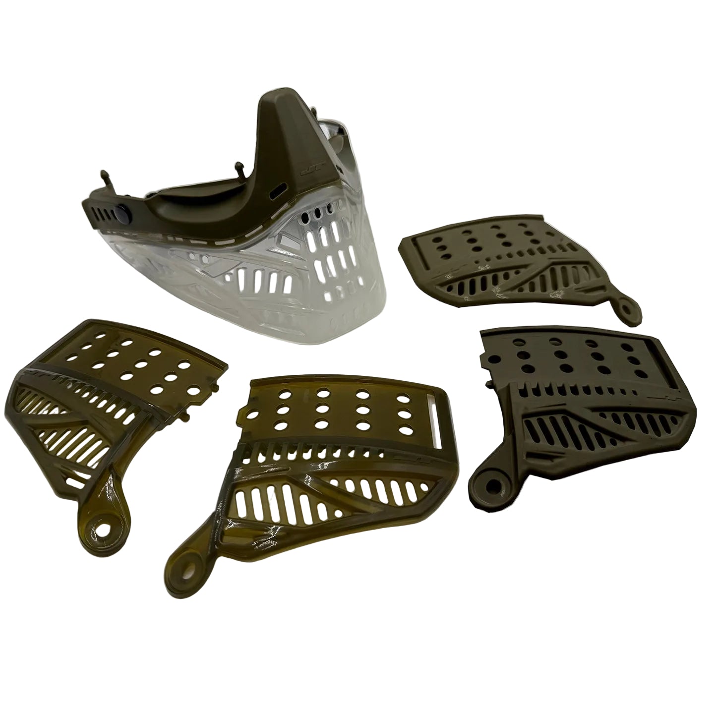 JT REVO2 - Olive/Clear Skirt/Ear/Ear