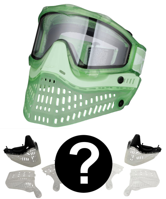 JT Paintball Goggle Proflex SE - ICE Series - Peridot + Bonus RANDOM Clear or Smoke REVO2 Kit