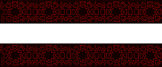 Hormesis Woven Strap - Red Stars