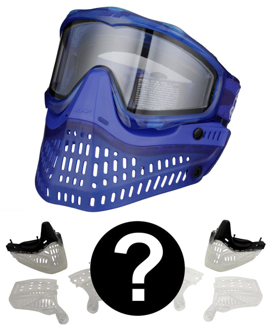 JT Paintball Goggle Proflex SE - ICE Series - Sapphire +  Bonus RANDOM Clear or Smoke REVO2 Kit