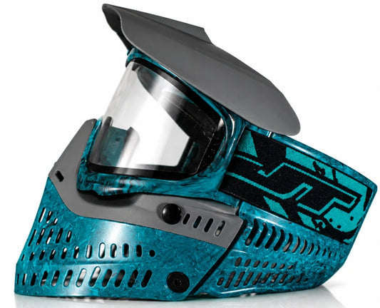 JT Paintball Goggle Proflex - XFactor Teal Black Away