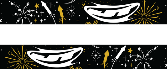 JT Woven Strap - New Years Fireworks